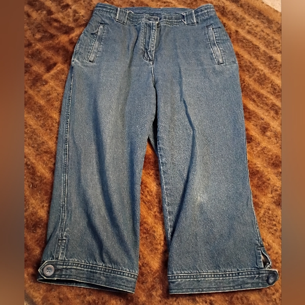 Christopher & Banks Blue Ankle Jeans